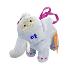 Gymboree Desert Dreams 2015 Elephant Embroidered Plush Handbag NWT